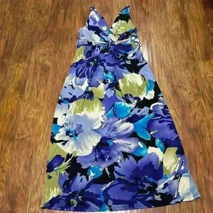 Floral Printed Dress Women’s Size Large Tall